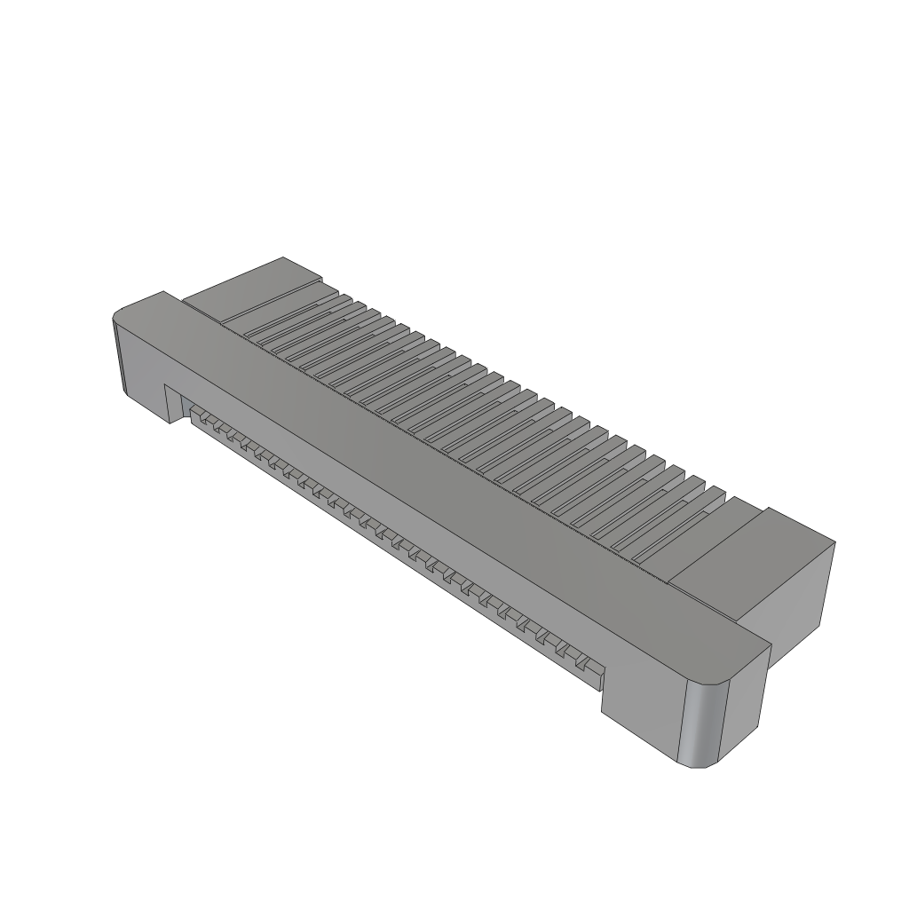 All Parts Connectors FFC Connectors ZF5S-24-01-T-WT by Samtec