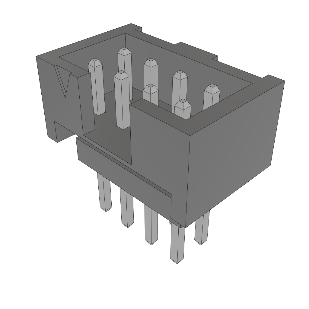 All Parts Connectors BTB Connectors ZLTMM-104-62-T-D-250 by Samtec