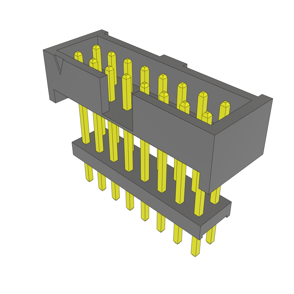 All Parts Connectors BTB Connectors ZLTMM-108-63-S-D-430 by Samtec