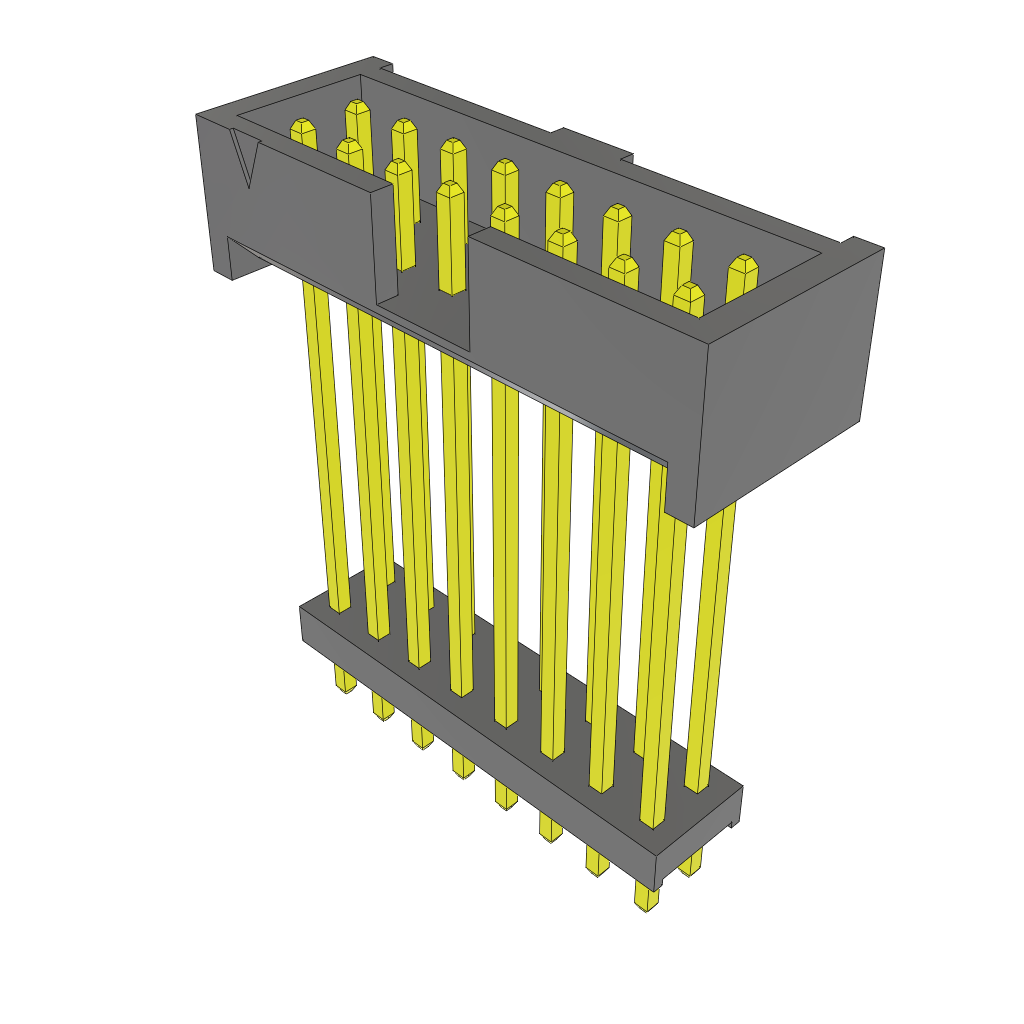 All Parts Connectors BTB Connectors ZLTMM-108-71-F-D-745 by Samtec