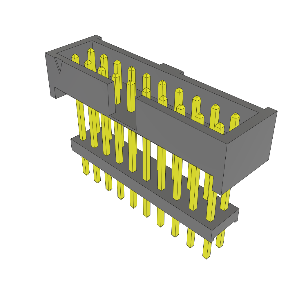All Parts Connectors BTB Connectors ZLTMM-110-66-G-D-460 by Samtec