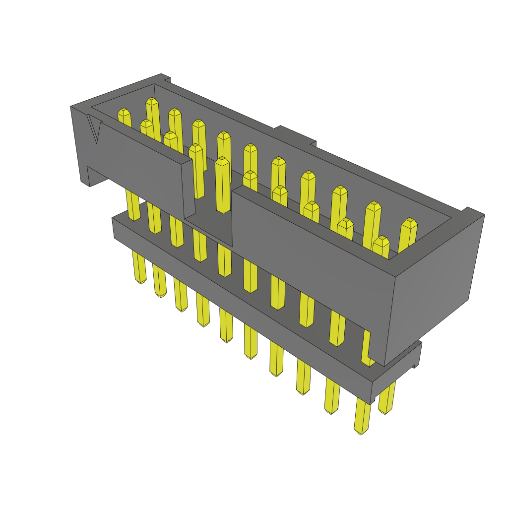 All Parts Connectors BTB Connectors ZLTMM-110-73-S-D-346 by Samtec
