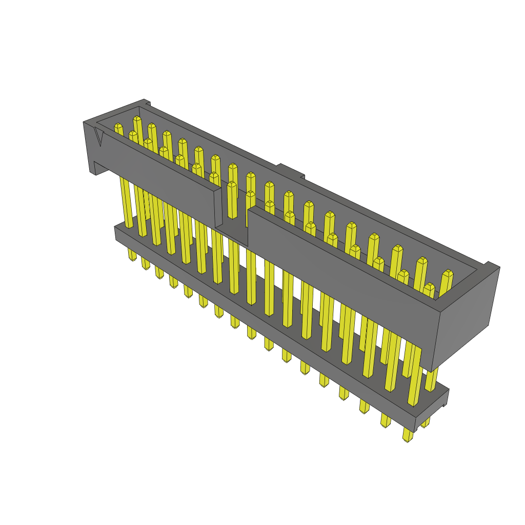 All Parts Connectors BTB Connectors ZLTMM-117-63-S-D-470 by Samtec