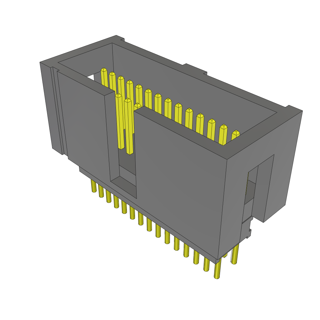 All Parts Connectors Smart Card Connectors ZML-115-01-L-D by Samtec