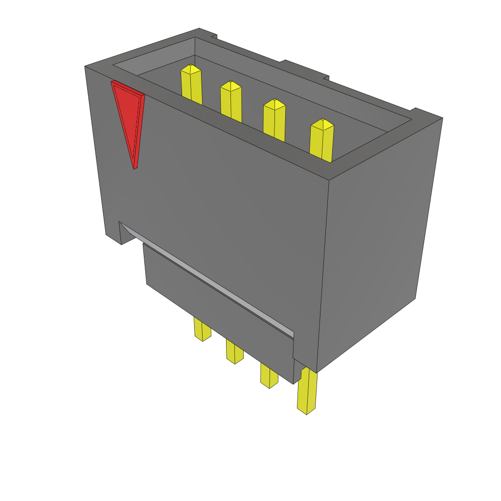 All Parts Power Products Batteries and Accessories Accessories Battery Housings-Cradles ZSS-104-01-G-D-540-LL by Samtec