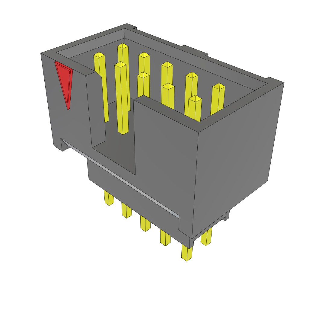 All Parts Power Products Batteries and Accessories Accessories Battery Housings-Cradles ZSS-105-01-G-D-500-LL by Samtec