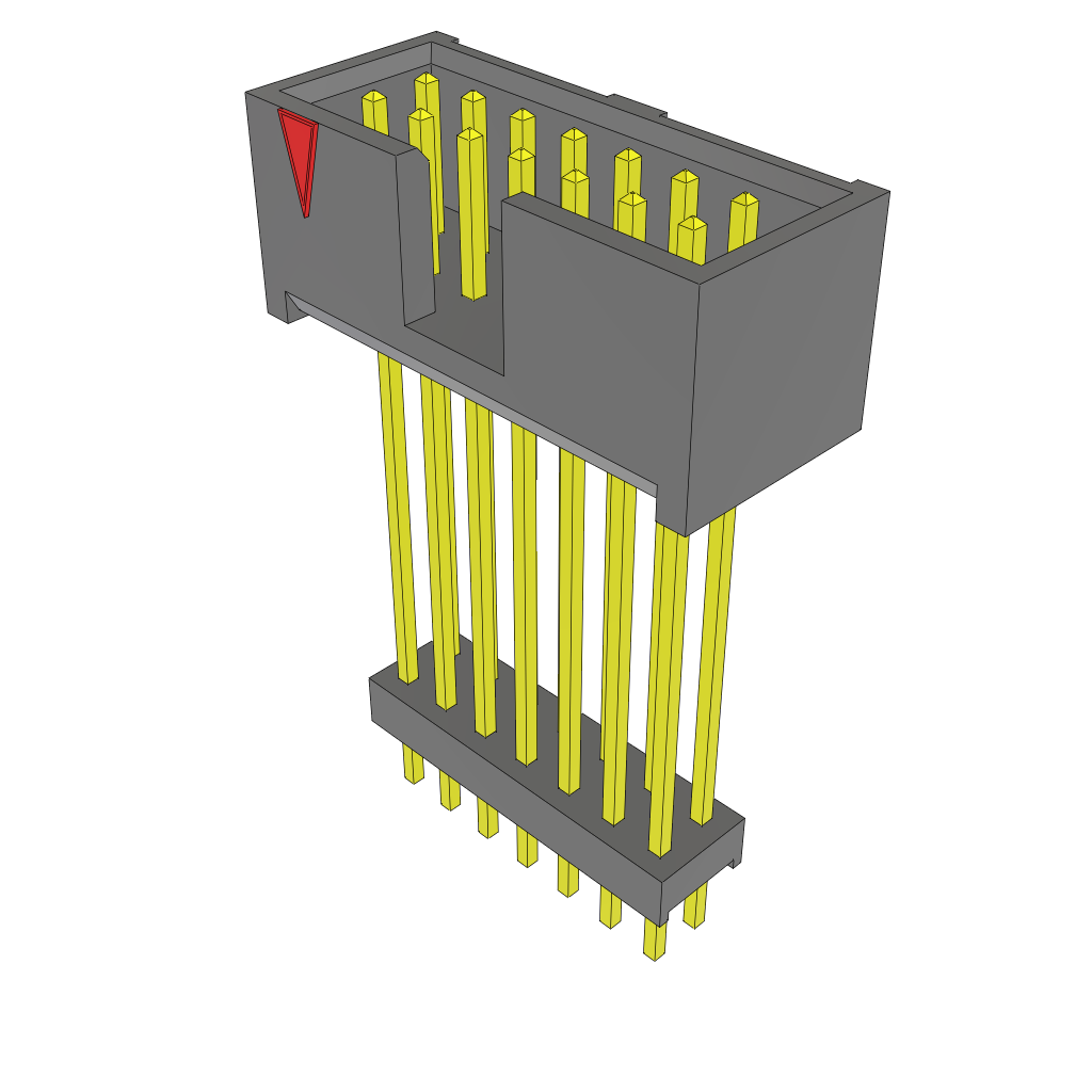 All Parts Power Products Batteries and Accessories Accessories Battery Housings-Cradles ZSS-107-08-G-D-665 by Samtec