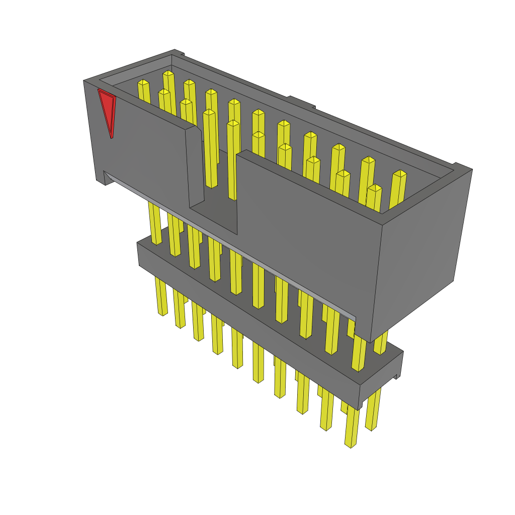 All Parts Power Products Batteries and Accessories Accessories Battery Housings-Cradles ZSS-110-04-G-D-702 by Samtec