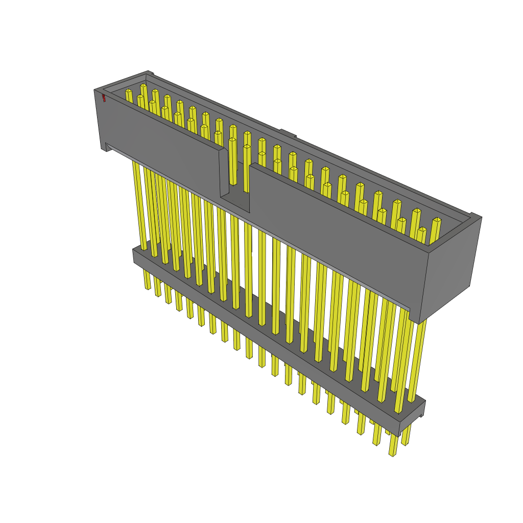 All Parts Connectors Headers ZSS-120-08-S-D-1125 by Samtec