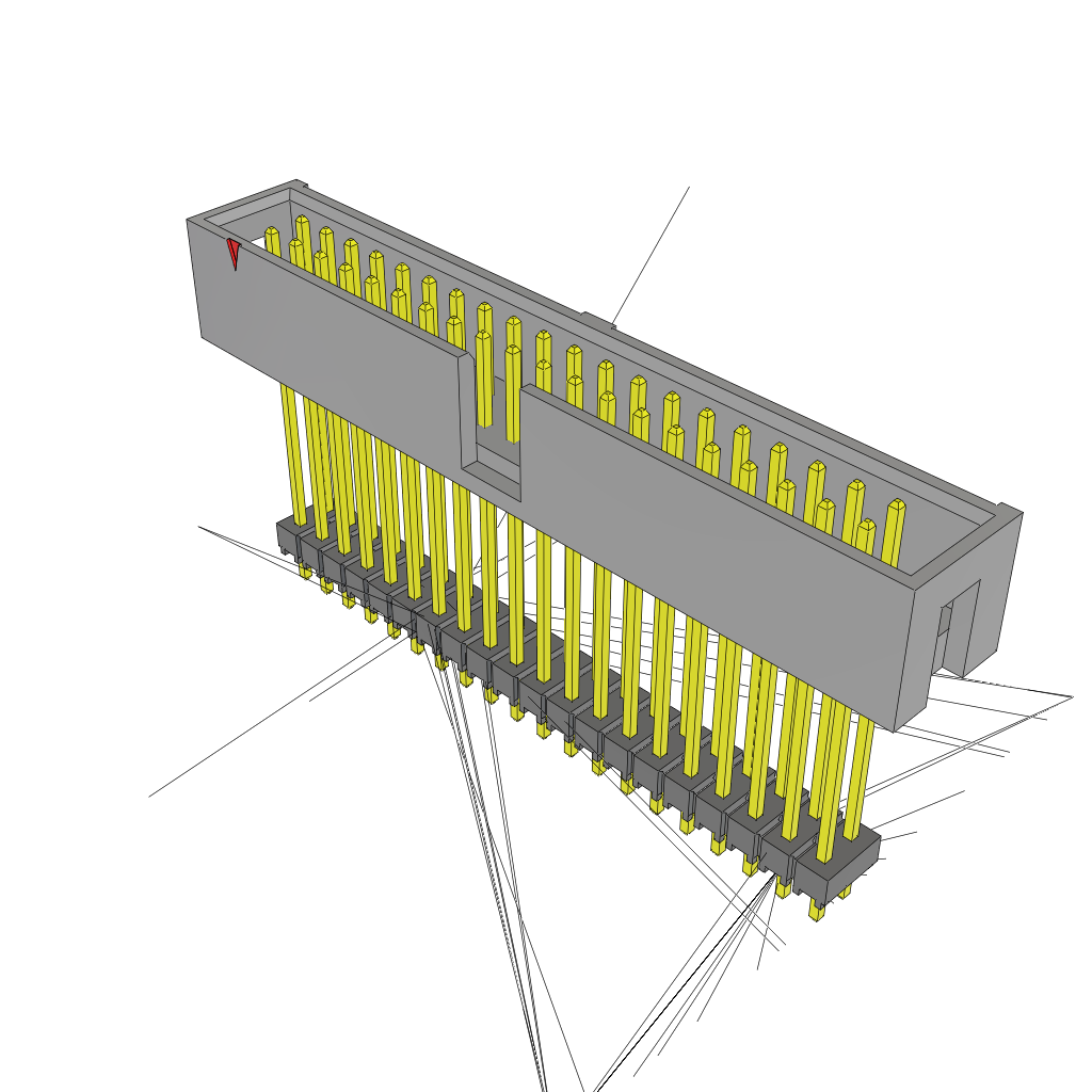 Headers & Wire Housings ZST-120-06-L-D-1030 by Samtec