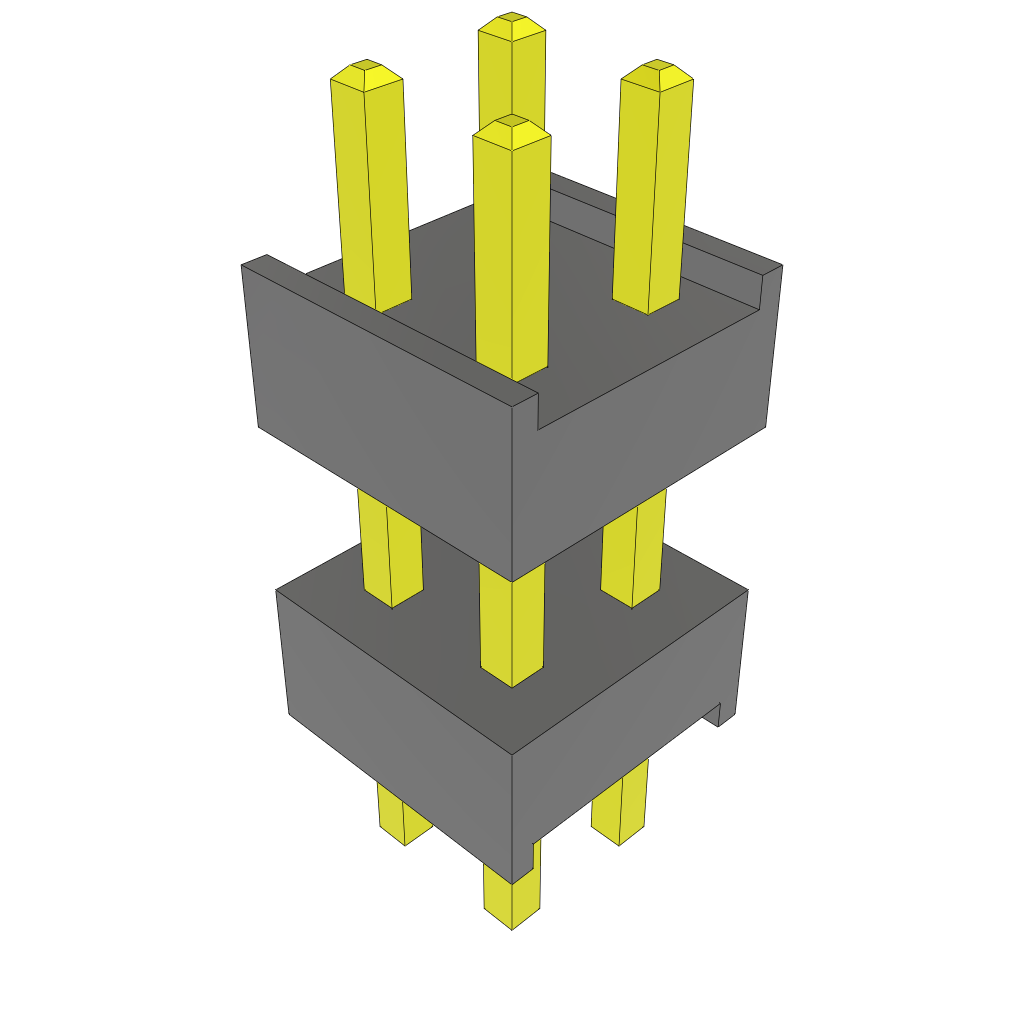 All Parts Connectors Backplane Connectors Hard Metric Connectors ZW-02-08-T-D-315-108 by Samtec