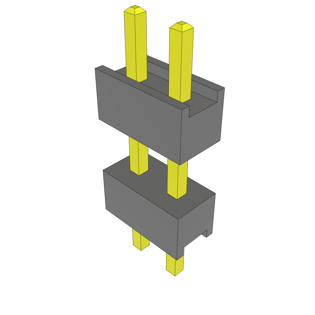 All Parts Connectors Backplane Connectors Hard Metric Connectors ZW-02-08-T-S-315-110 by Samtec