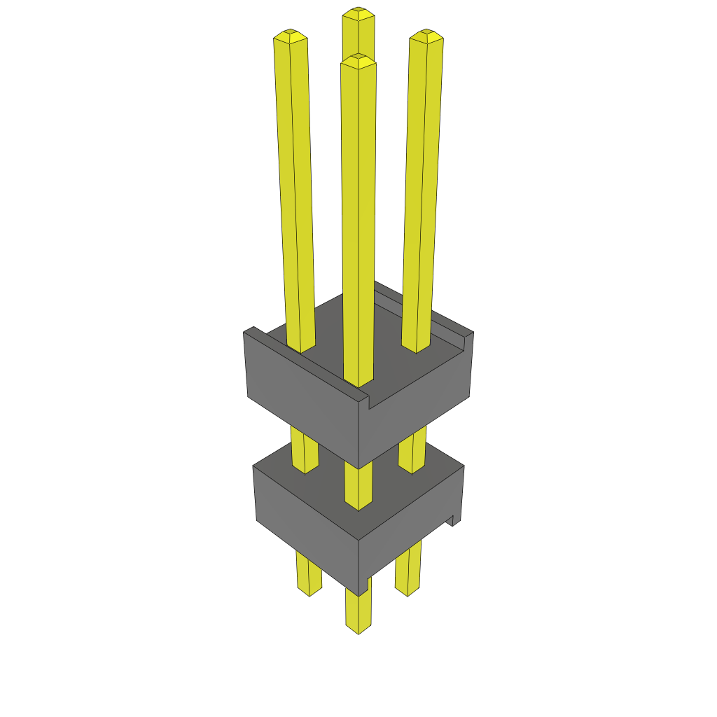 All Parts Connectors Backplane Connectors Hard Metric Connectors ZW-02-10-S-D-315-140 by Samtec