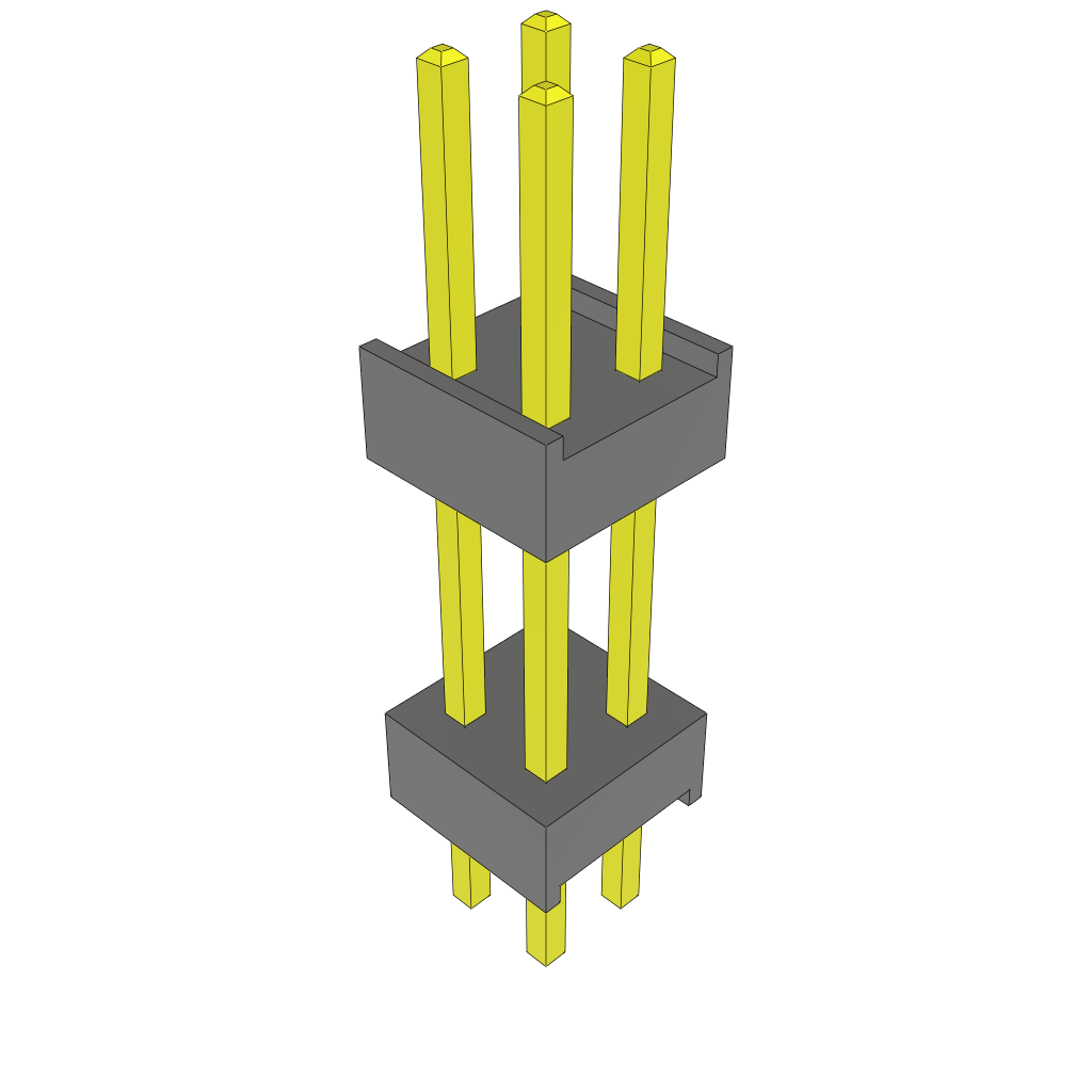 All Parts Connectors Backplane Connectors Hard Metric Connectors ZW-02-10-S-D-465-135 by Samtec