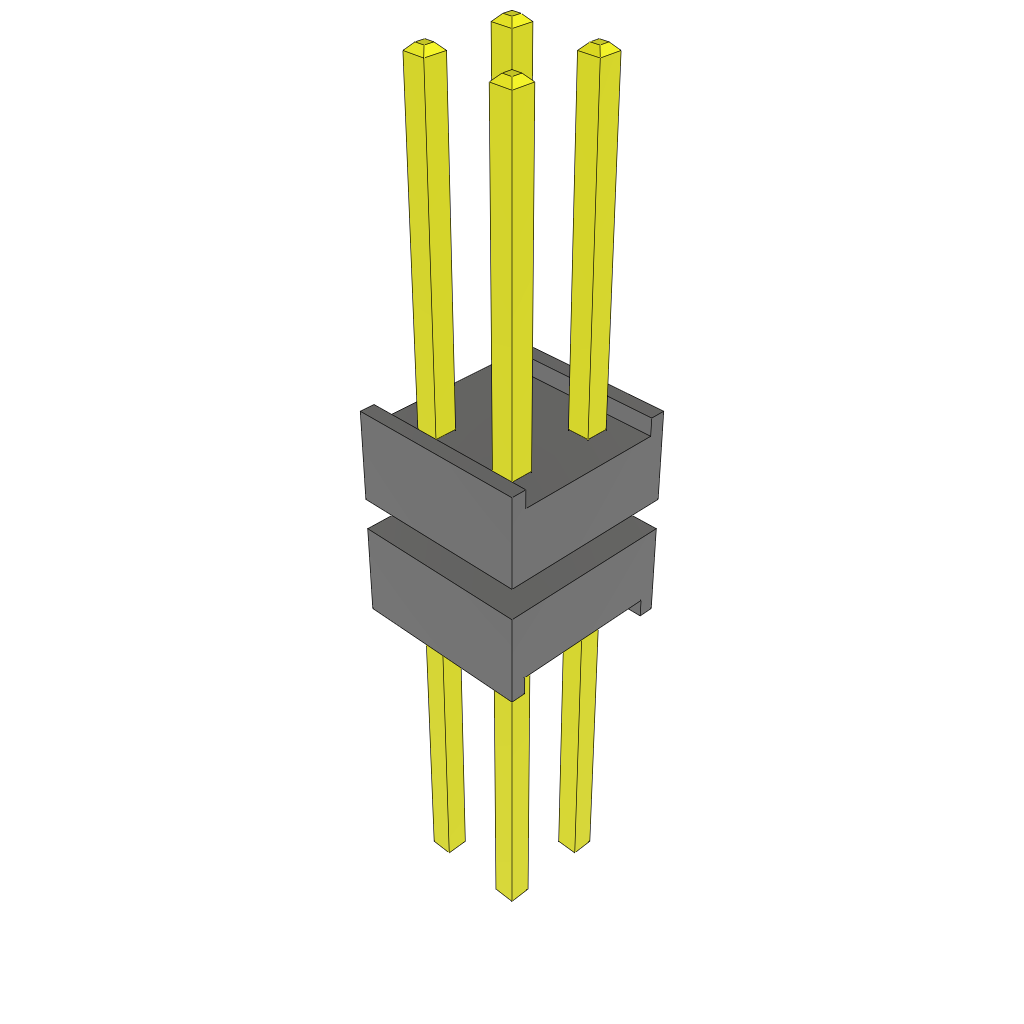 All Parts Connectors Backplane Connectors Hard Metric Connectors ZW-02-11-G-D-235-345 by Samtec
