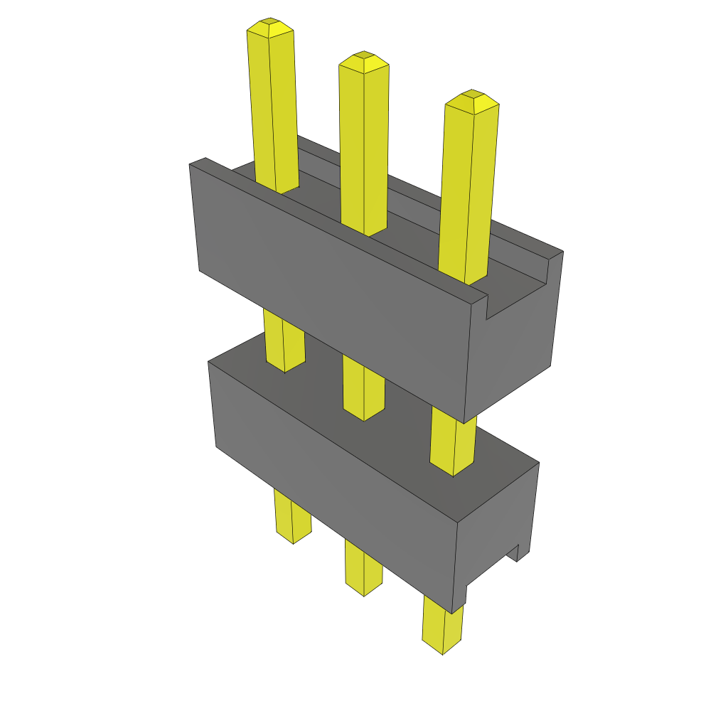 All Parts Connectors Backplane Connectors Hard Metric Connectors ZW-03-08-G-S-295-118 by Samtec