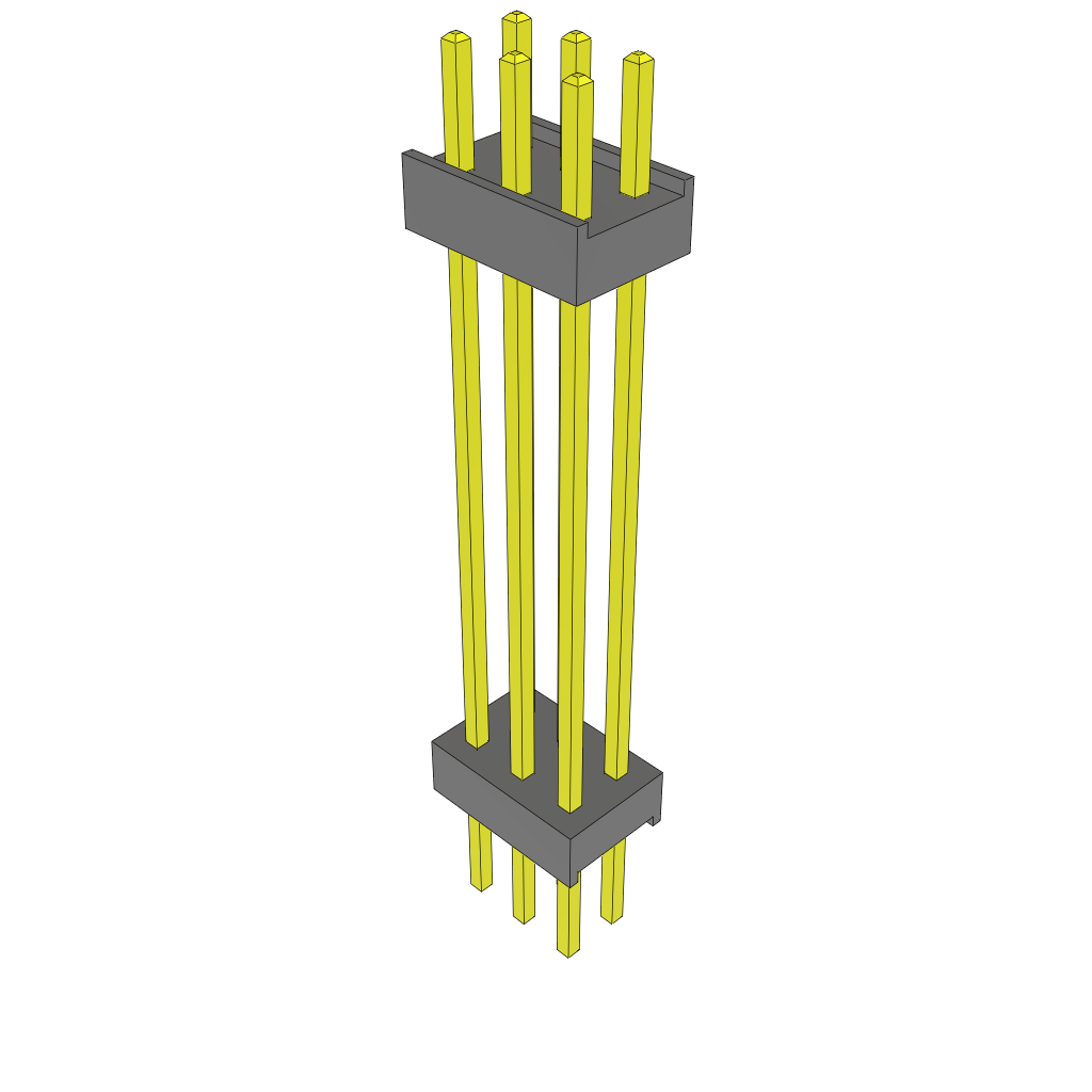 All Parts Connectors Backplane Connectors Hard Metric Connectors ZW-03-14-L-D-1060-220 by Samtec