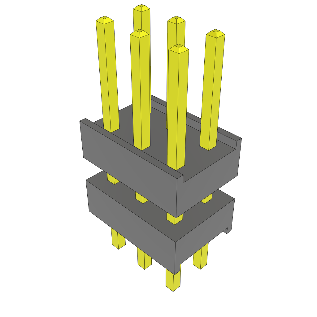 All Parts Connectors Backplane Connectors Hard Metric Connectors ZW-03-15-G-D-267-126 by Samtec