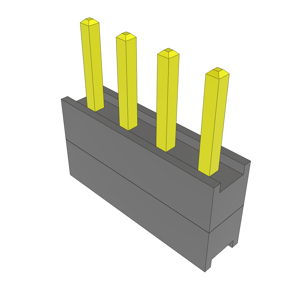 All Parts Connectors Backplane Connectors Hard Metric Connectors ZW-04-07-G-S-200-060 by Samtec