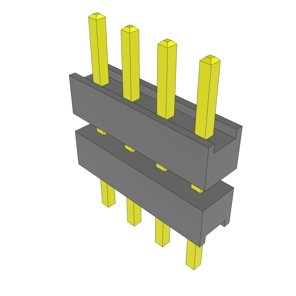 All Parts Connectors Smart Card Connectors ZW-04-08-T-S-250-140 by Samtec