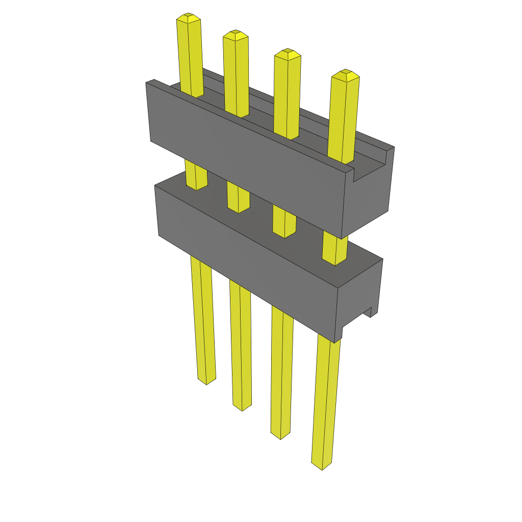 Board to Board & Mezzanine Connectors ZW-04-09-S-S-281-344 by Samtec