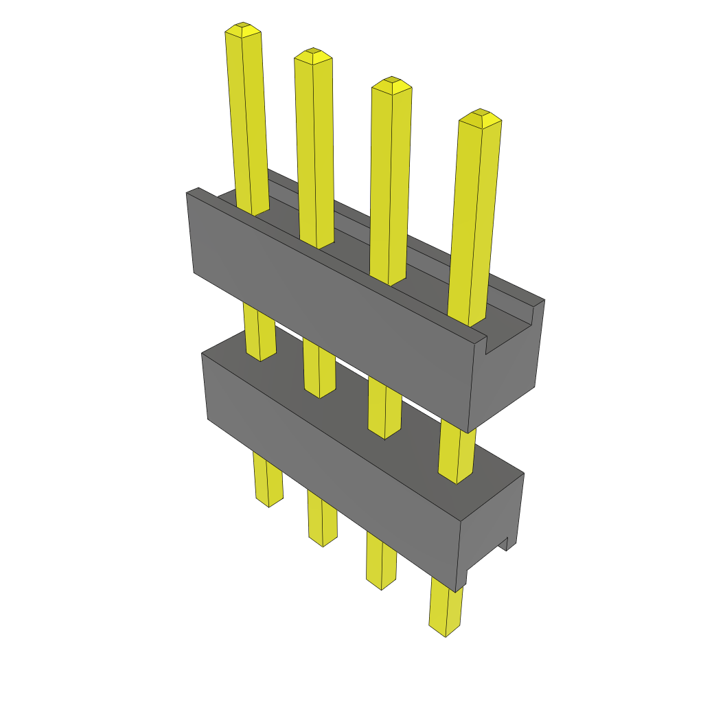 All Parts Connectors Backplane Connectors Hard Metric Connectors ZW-04-15-F-S-310-138 by Samtec