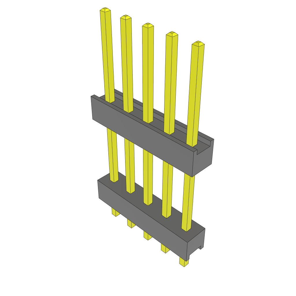 Board to Board & Mezzanine Connectors ZW-05-11-T-S-500-100 by Samtec