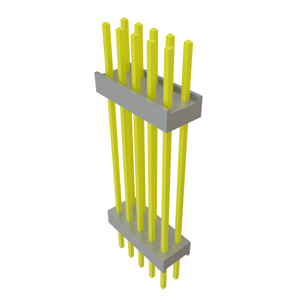 All Parts Connectors Backplane Connectors Hard Metric Connectors ZW-05-14-G-D-980-220 by Samtec