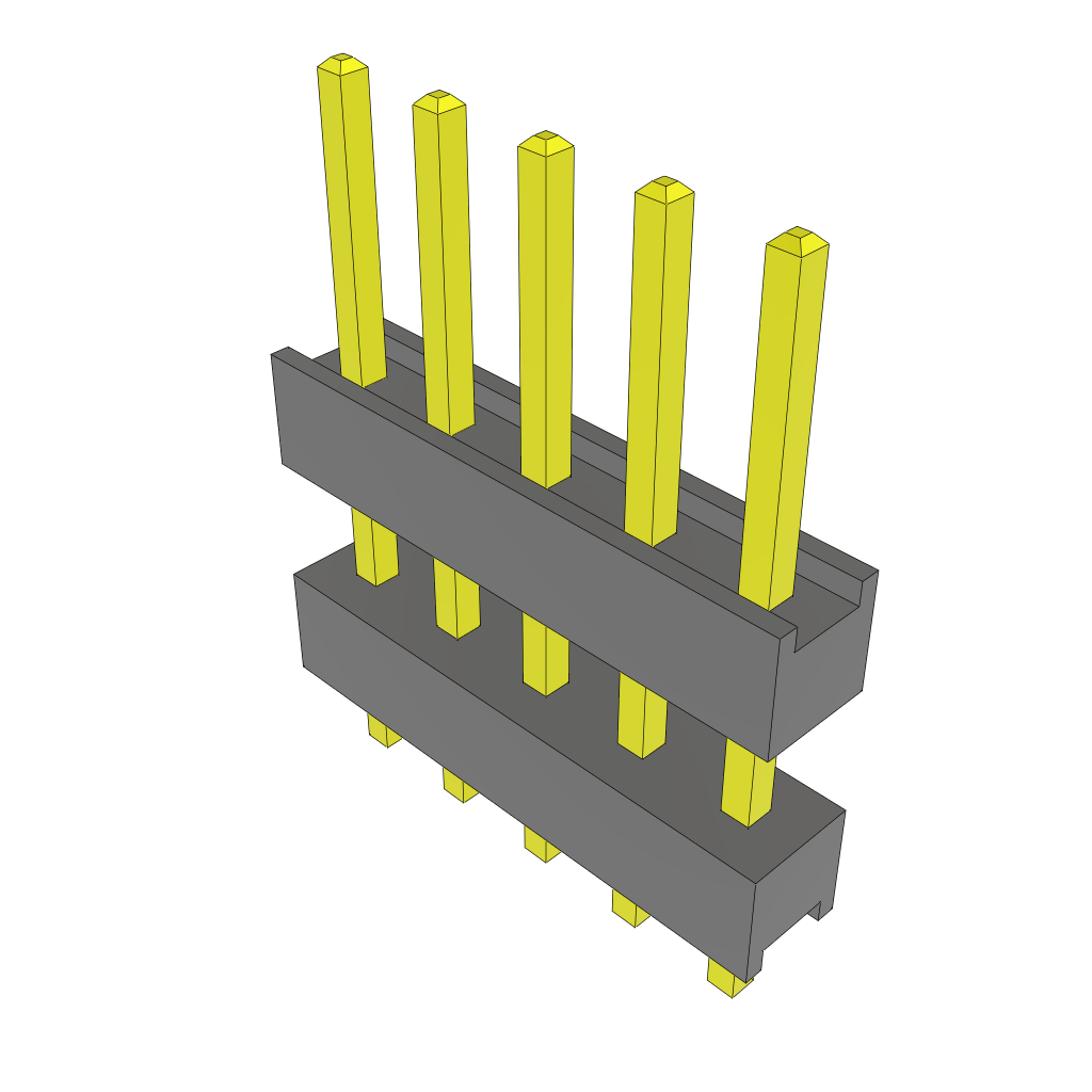 All Parts Connectors Backplane Connectors Hard Metric Connectors ZW-05-15-T-S-310-086 by Samtec
