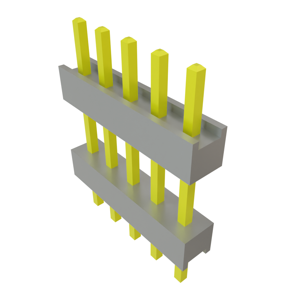 All Parts Connectors Backplane Connectors Hard Metric Connectors ZW-05-15-T-S-375-127 by Samtec