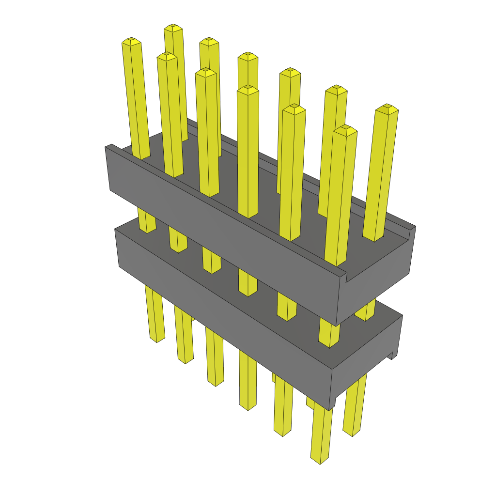 All Parts Connectors Backplane Connectors Hard Metric Connectors ZW-06-09-L-D-295-215 by Samtec