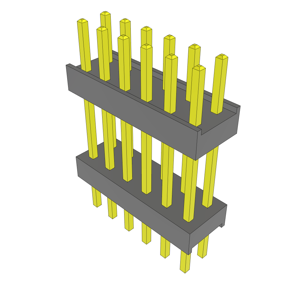 All Parts Connectors Backplane Connectors Hard Metric Connectors ZW-06-10-T-D-500-165 by Samtec