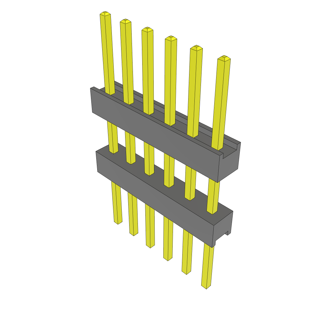 All Parts Connectors Backplane Connectors Hard Metric Connectors ZW-06-11-G-S-375-277 by Samtec