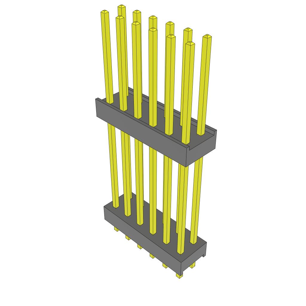 All Parts Connectors Backplane Connectors Hard Metric Connectors ZW-06-19-L-D-800-090 by Samtec