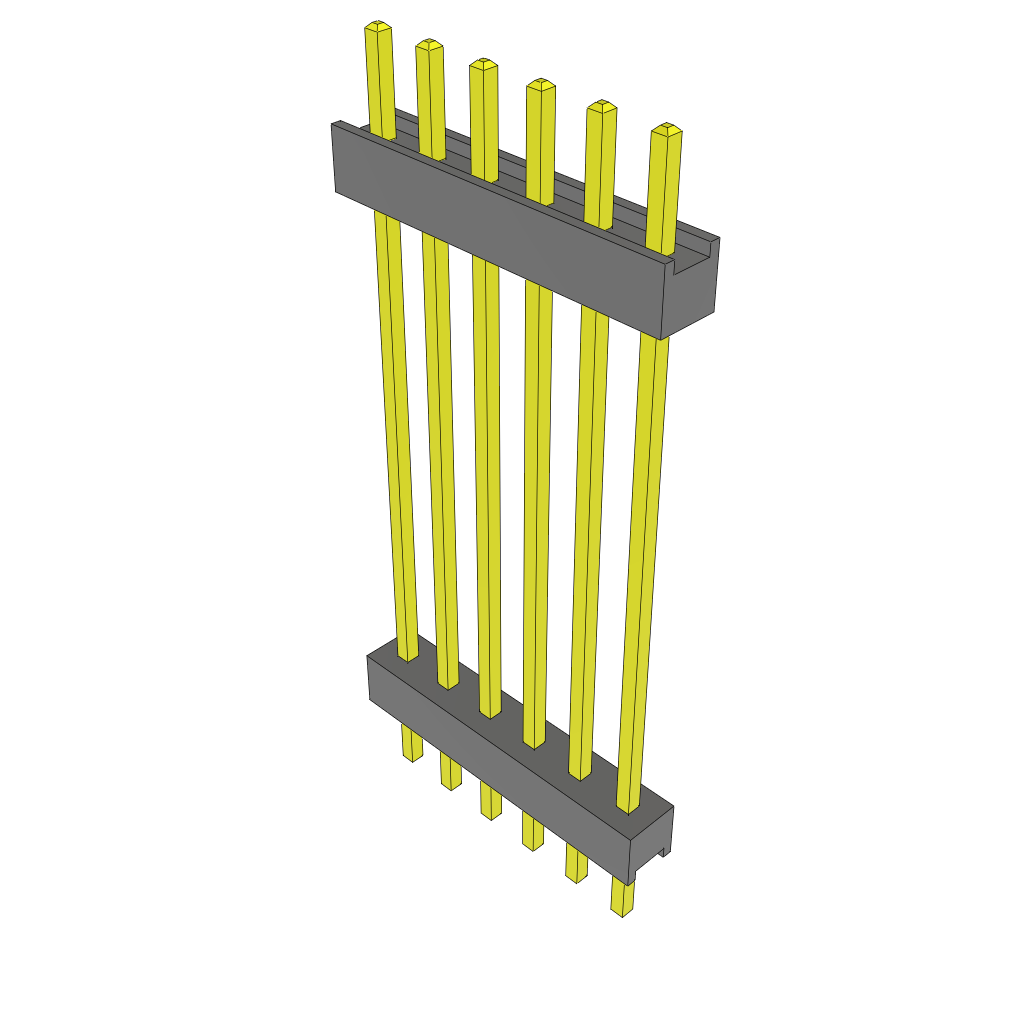 All Parts Connectors Backplane Connectors Hard Metric Connectors ZW-06-19-T-S-1050-140 by Samtec