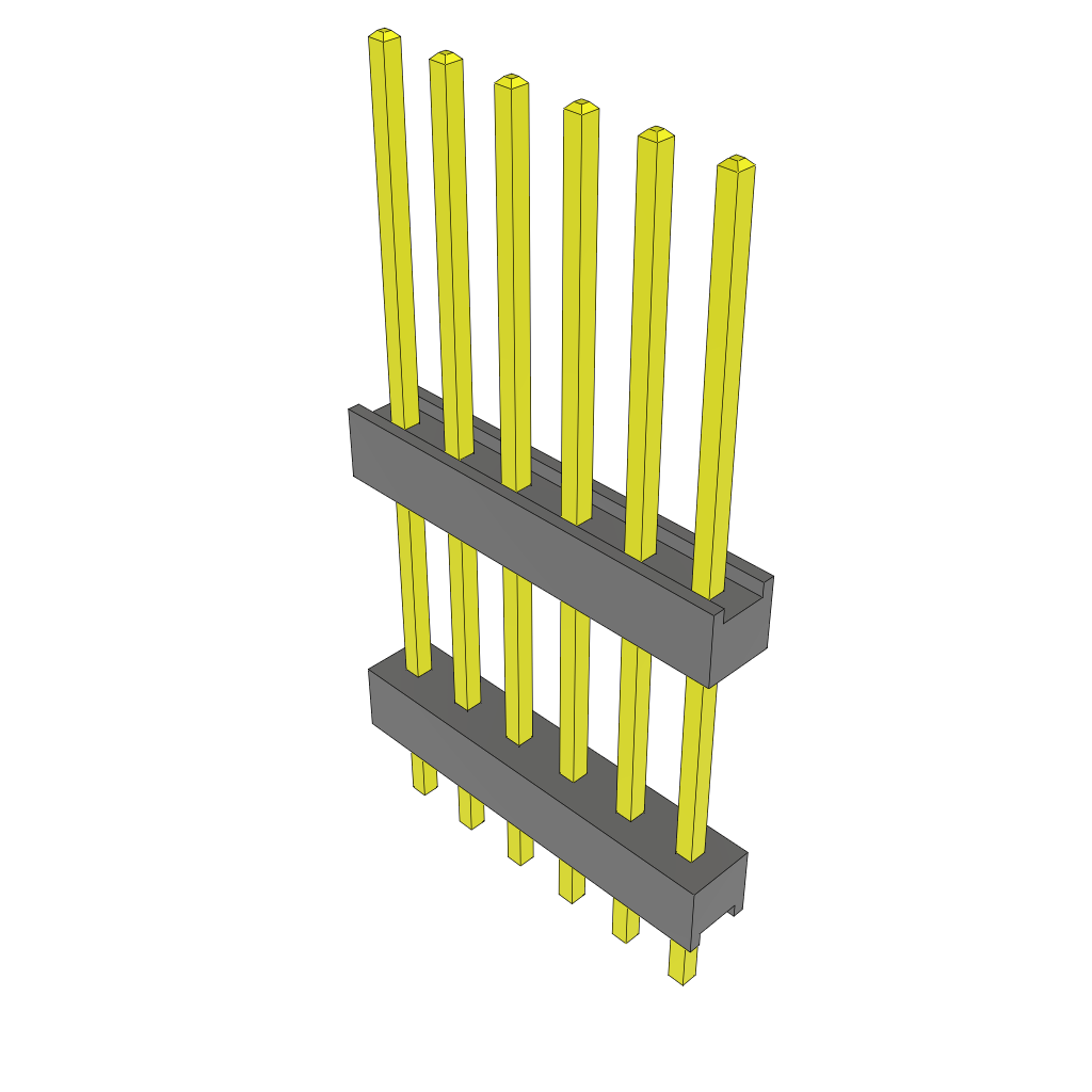 All Parts Connectors Backplane Connectors Hard Metric Connectors ZW-06-20-G-S-520-130 by Samtec