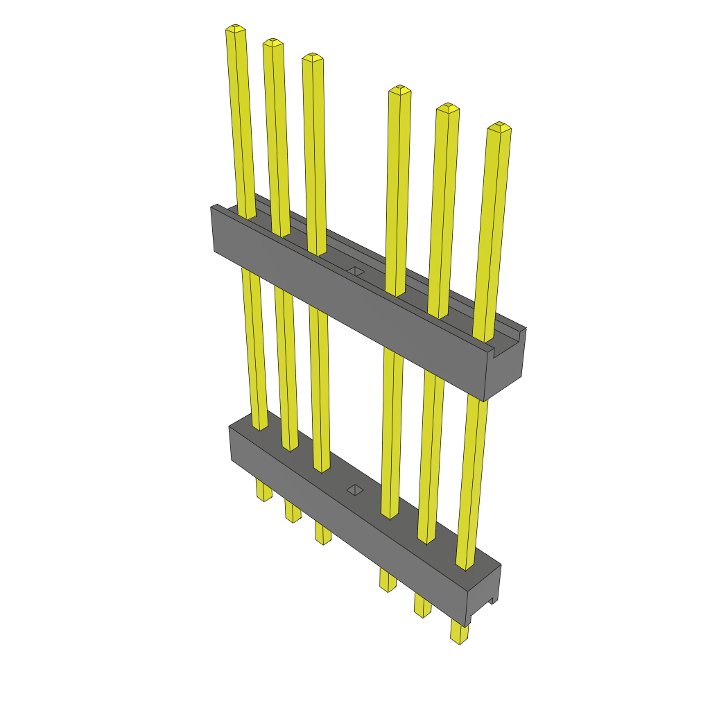 All Parts Connectors Backplane Connectors Hard Metric Connectors ZW-07-20-S-S-650-120-004 by Samtec