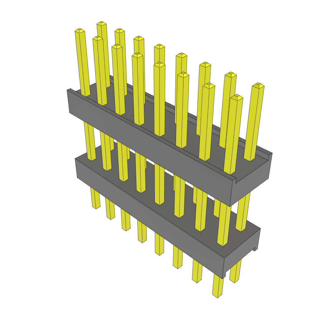 All Parts Connectors Backplane Connectors Hard Metric Connectors ZW-08-10-G-D-420-170 by Samtec