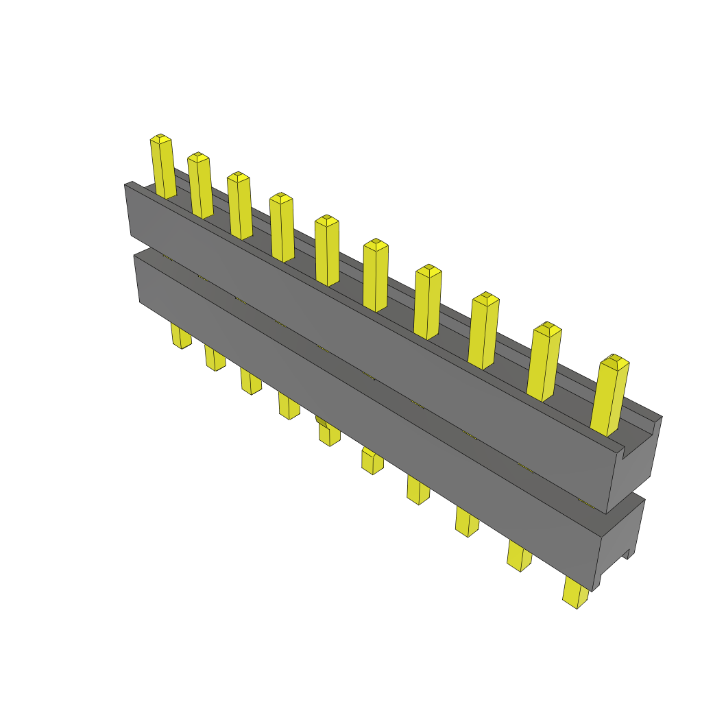 Board to Board & Mezzanine Connectors ZW-10-07-T-S-240-100-LL by Samtec