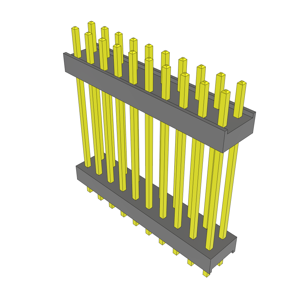 Board to Board & Mezzanine Connectors ZW-10-12-G-D-800-095 by Samtec