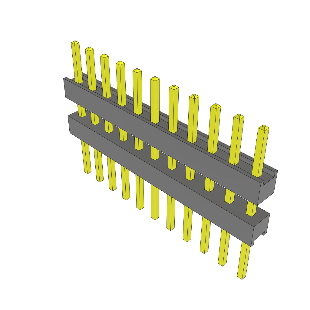 Board to Board & Mezzanine Connectors ZW-11-09-G-S-300-250 by Samtec