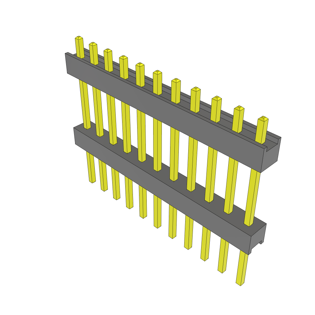All Parts Connectors Smart Card Connectors ZW-11-10-G-S-500-250 by Samtec