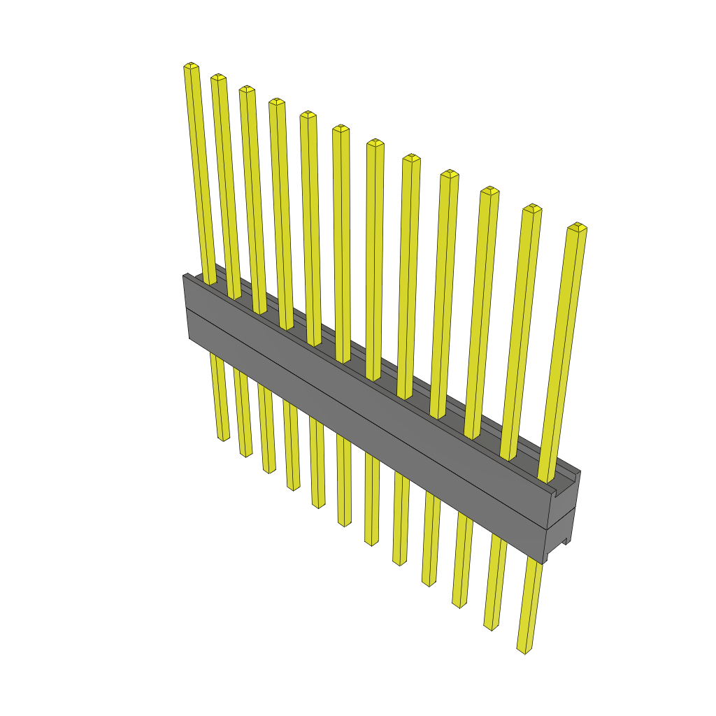 All Parts Connectors Backplane Connectors Hard Metric Connectors ZW-12-20-T-S-200-355 by Samtec