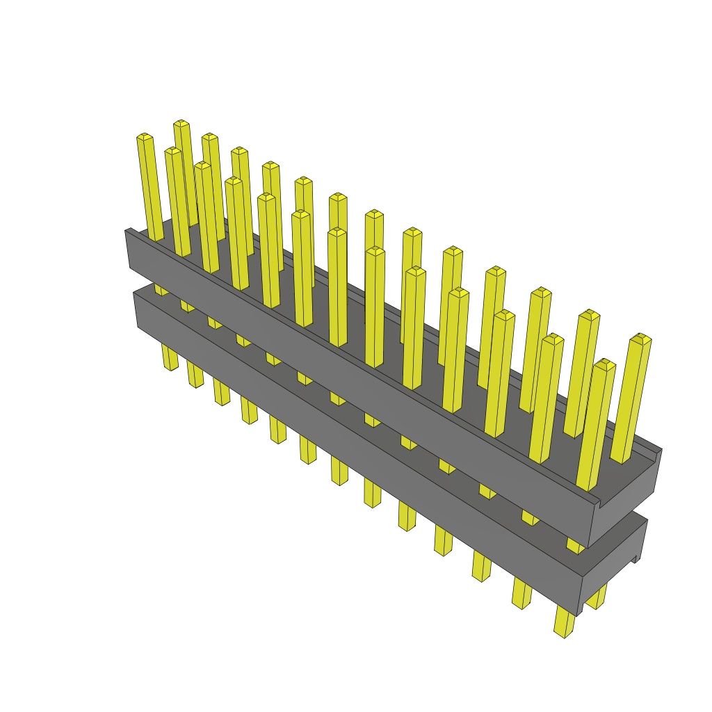 All Parts Connectors Backplane Connectors Hard Metric Connectors ZW-13-15-G-D-267-126 by Samtec