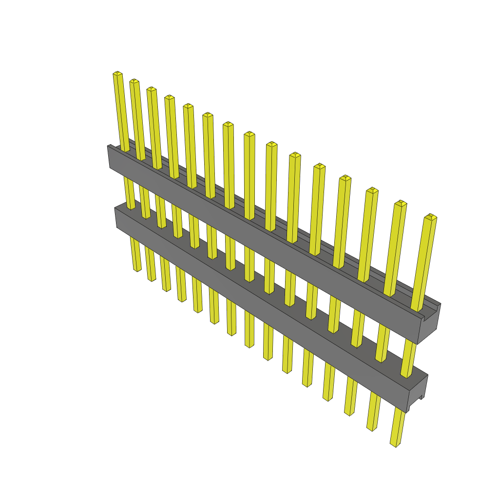 All Parts Connectors Backplane Connectors Hard Metric Connectors ZW-15-11-G-S-390-230 by Samtec