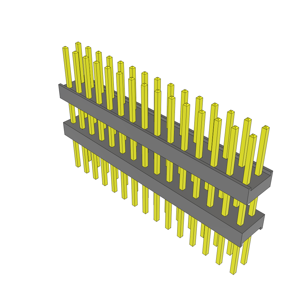 All Parts Connectors Backplane Connectors Hard Metric Connectors ZW-15-11-T-D-390-280 by Samtec