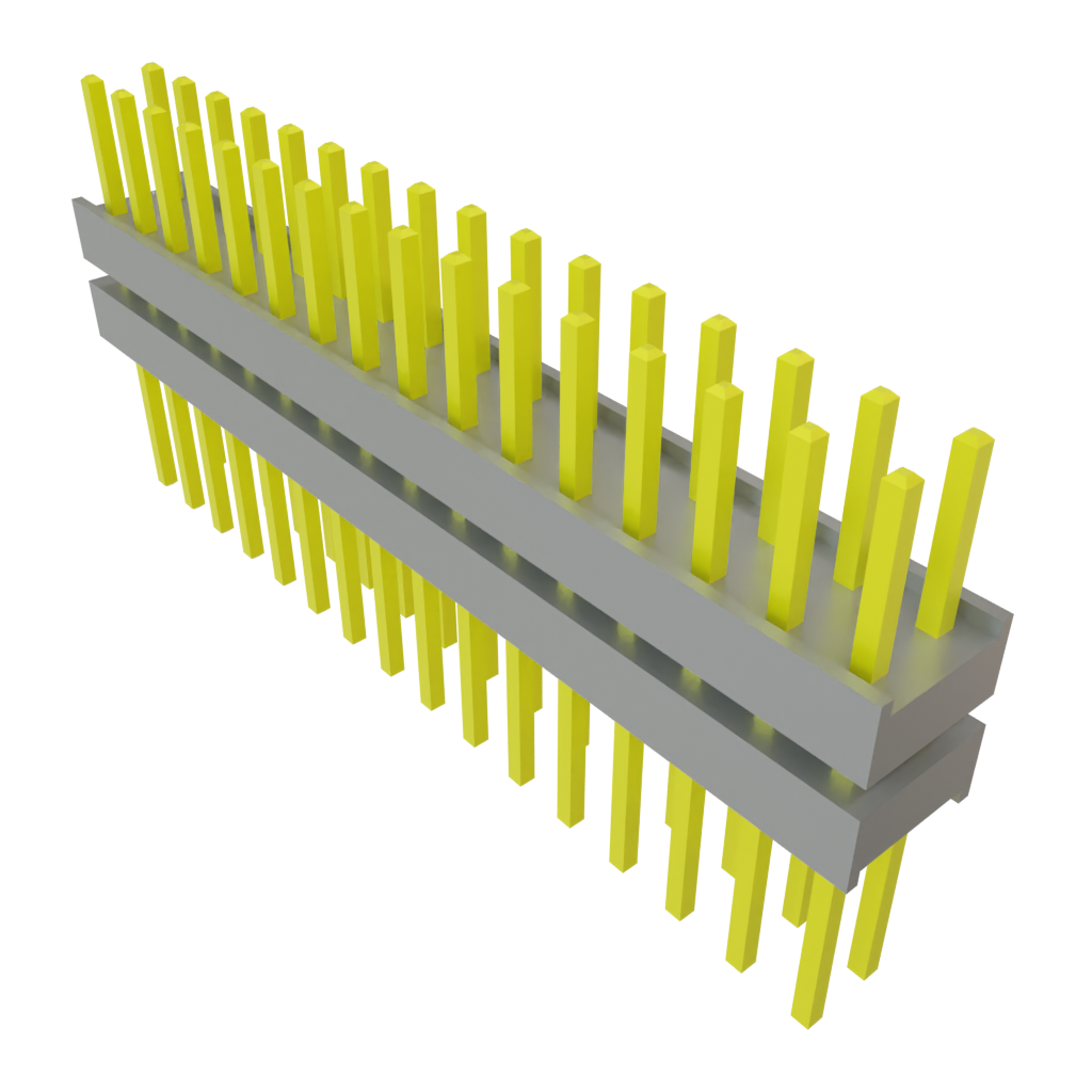All Parts Connectors Backplane Connectors Hard Metric Connectors ZW-16-09-F-D-240-295 by Samtec
