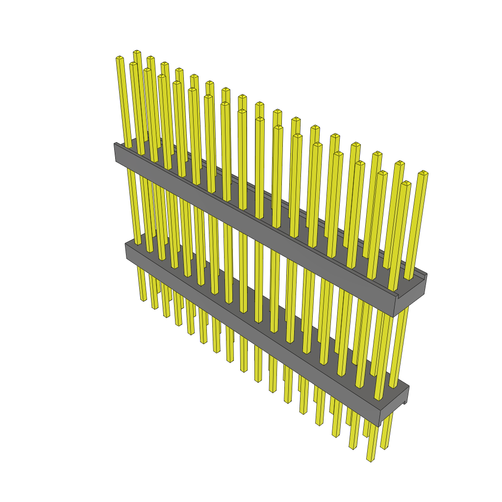 All Parts Connectors Backplane Connectors Hard Metric Connectors ZW-17-14-T-D-695-290 by Samtec
