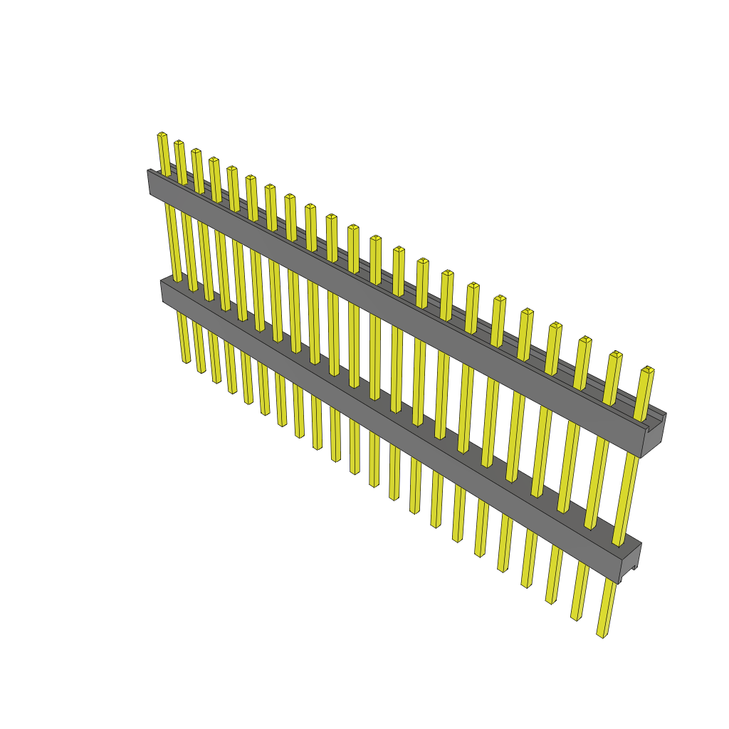 All Parts Connectors Backplane Connectors Hard Metric Connectors ZW-22-12-G-S-580-300 by Samtec