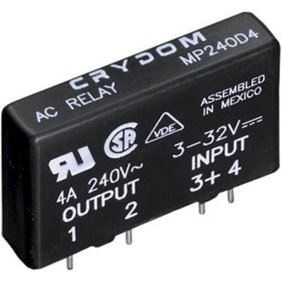 All Parts Industrial Control Relays, I-O Modules Relays and Accessories Solid State Relays MP240D4 by Sensata-Crydom